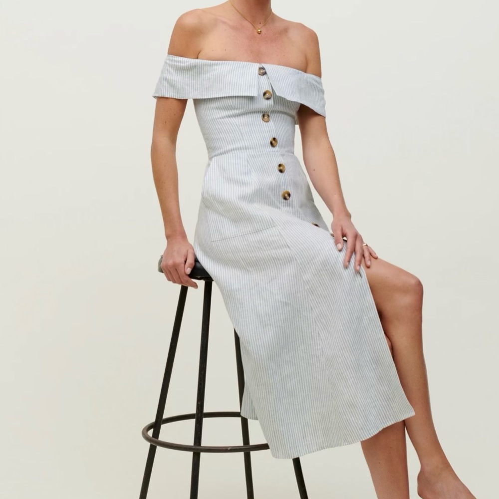 Reformation Adriel Midi Dress
